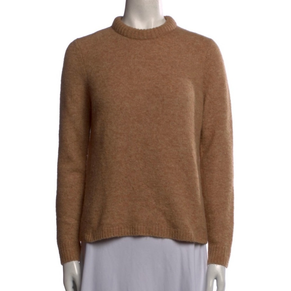 Camel Jenni Kayne Crew Neck/Mock Neck Sweater